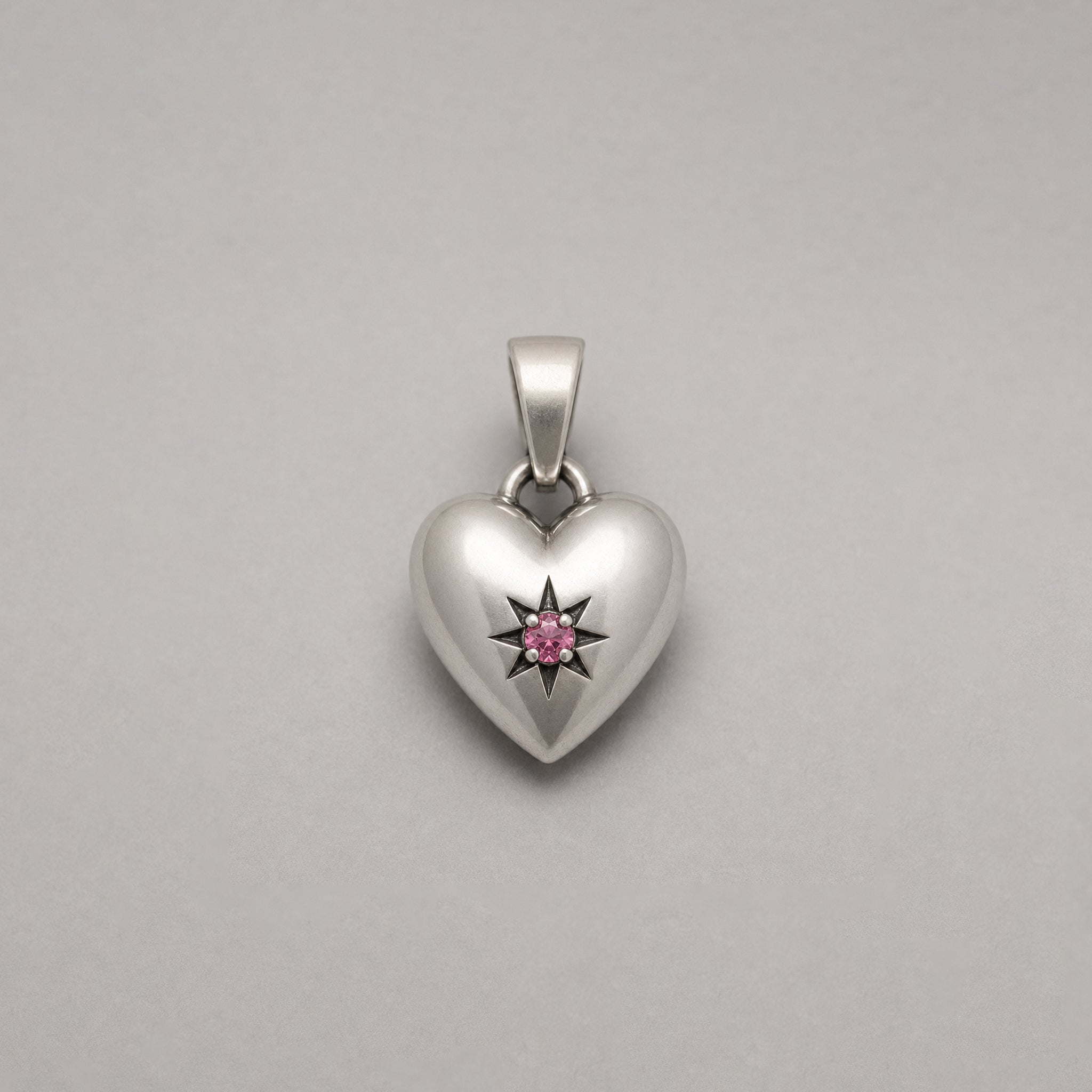 STARSTRUCK HEART PENDANT – STERLING SILVER - BeckonJewel
