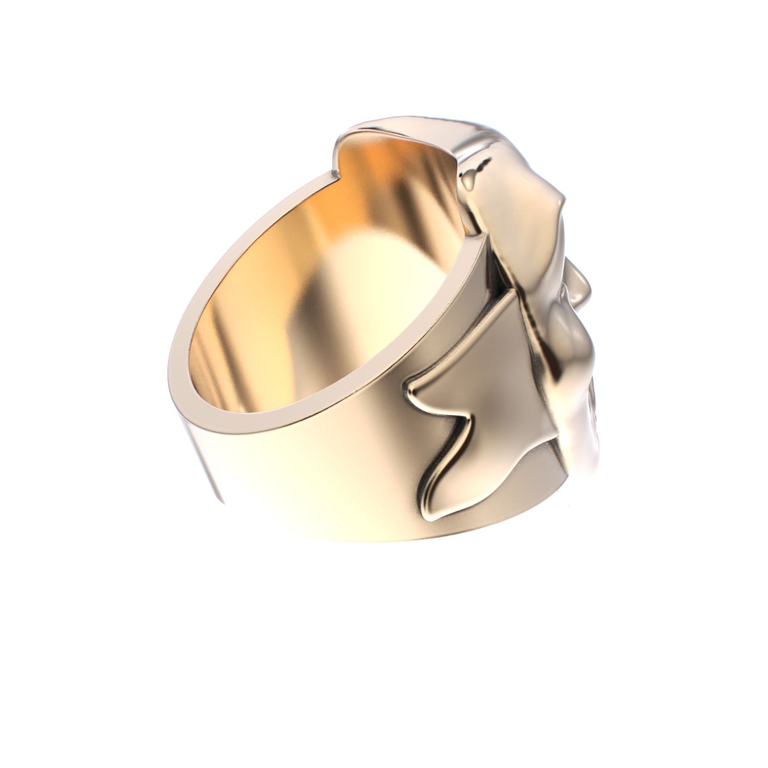 Tear of Resilience Ring - 9ct Gold - Amethyst - BeckonJewel