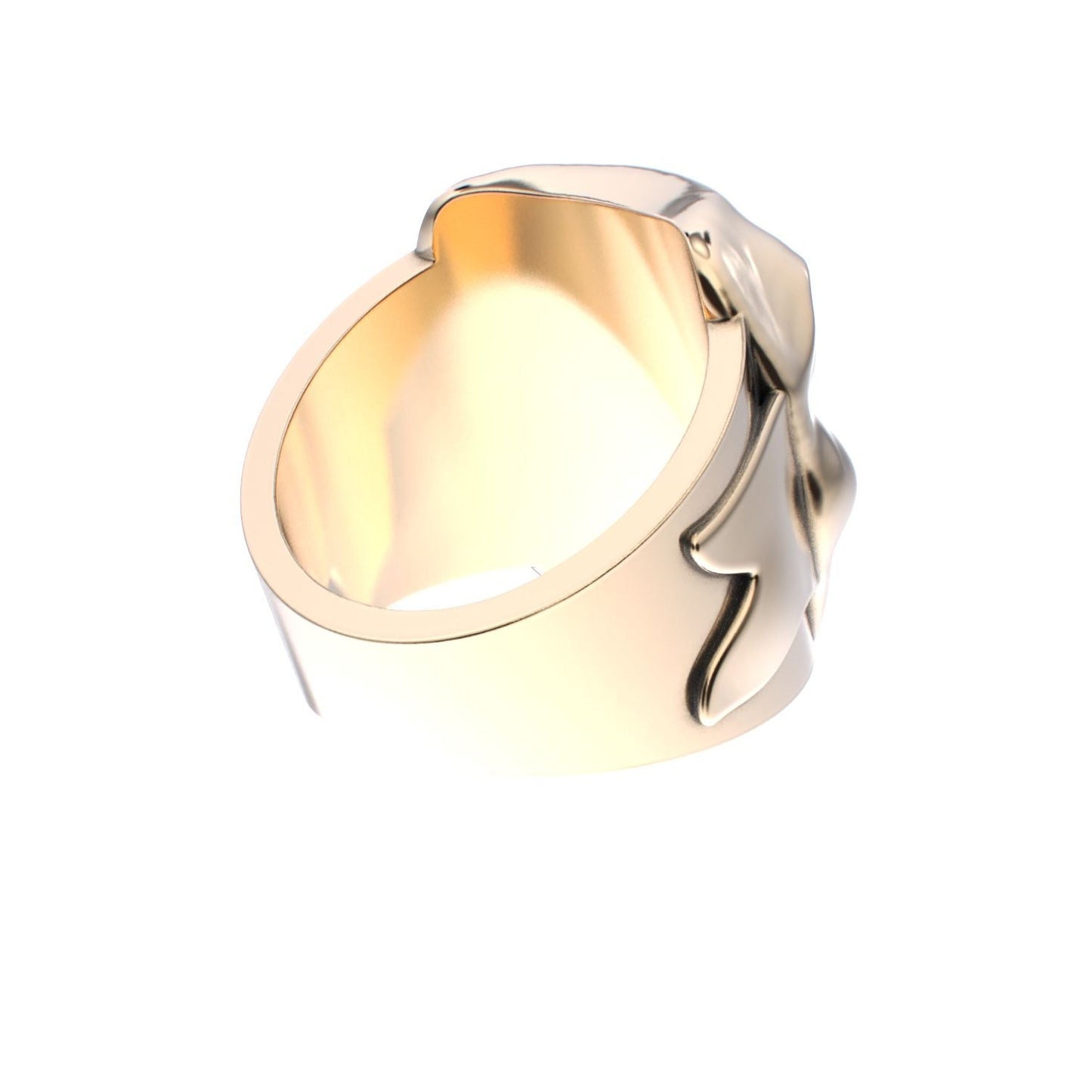 Tear of Resilience Ring - 9ct Gold - Amethyst - BeckonJewel