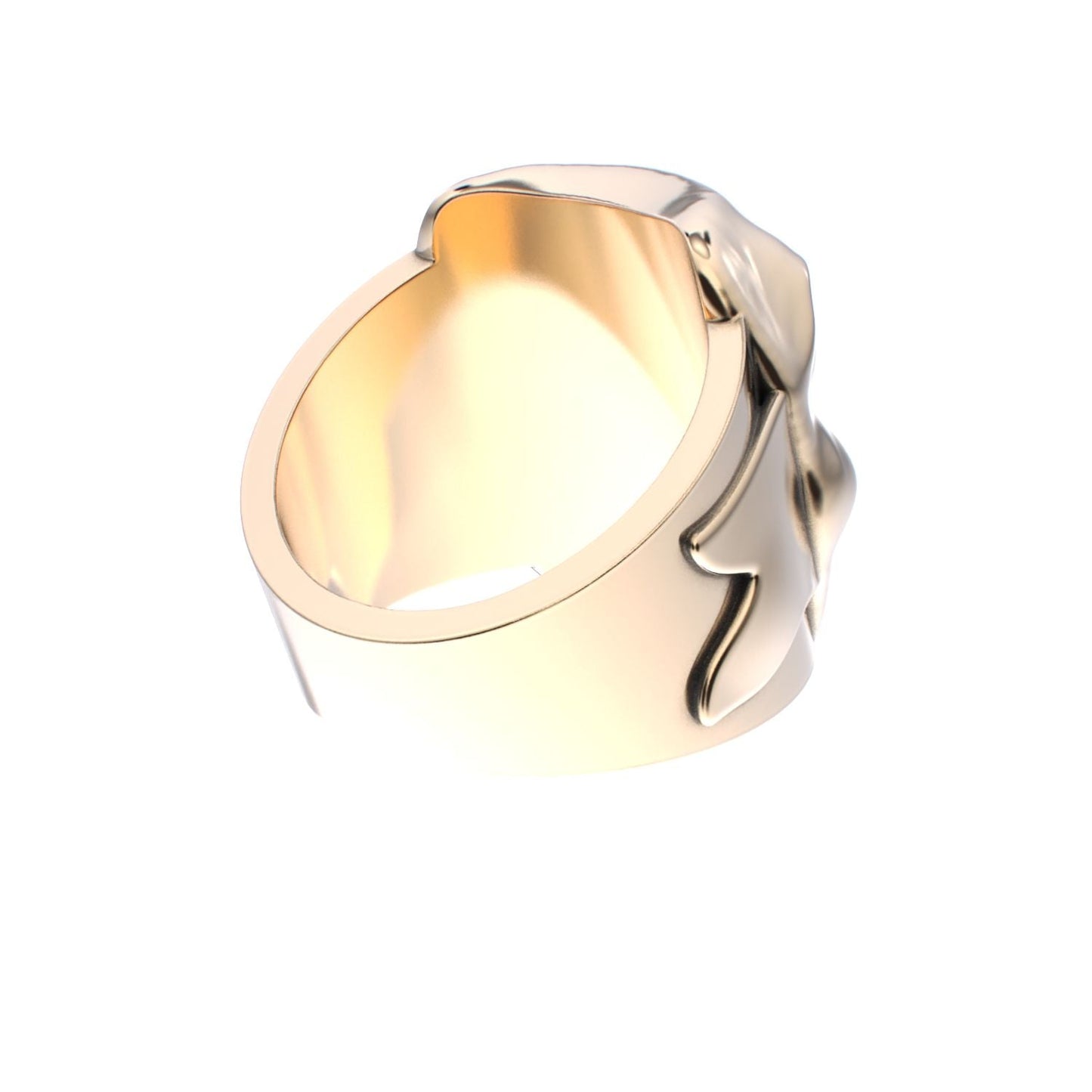 Tear of Resilience Ring - 9ct Gold - Aquamarine - BeckonJewel