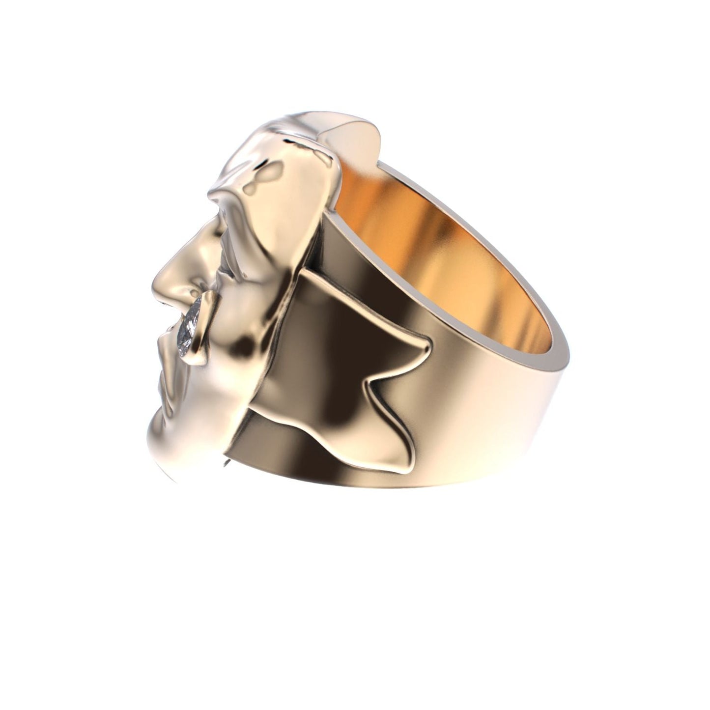 Tear of Resilience Ring - 9ct Gold - Diamond - BeckonJewel