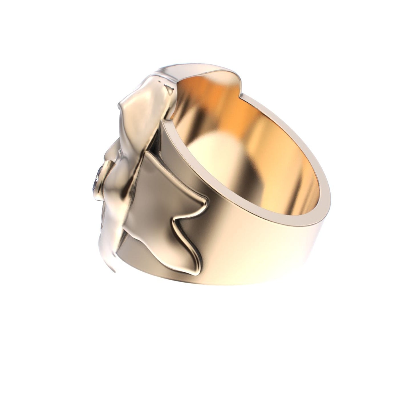 Tear of Resilience Ring - 9ct Gold - Diamond - BeckonJewel