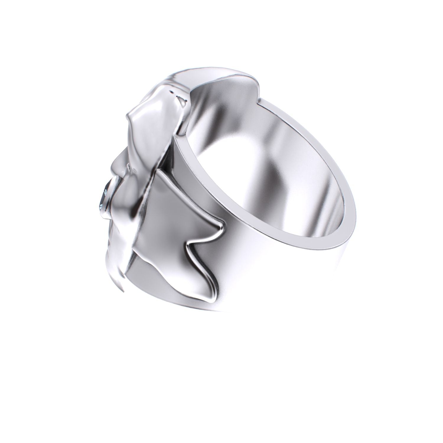 Tear of Resilience Ring - Aquamarine - 925 Silver - BeckonJewel