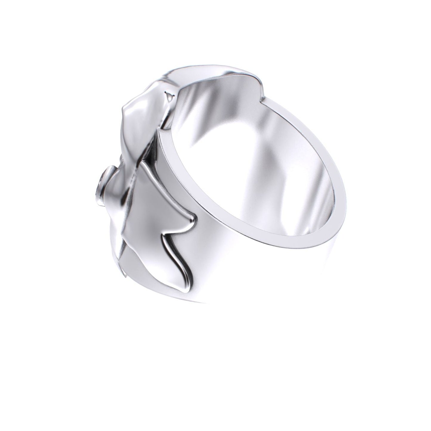 Tear of Resilience Ring - Moissanite - 925 Silver - BeckonJewel