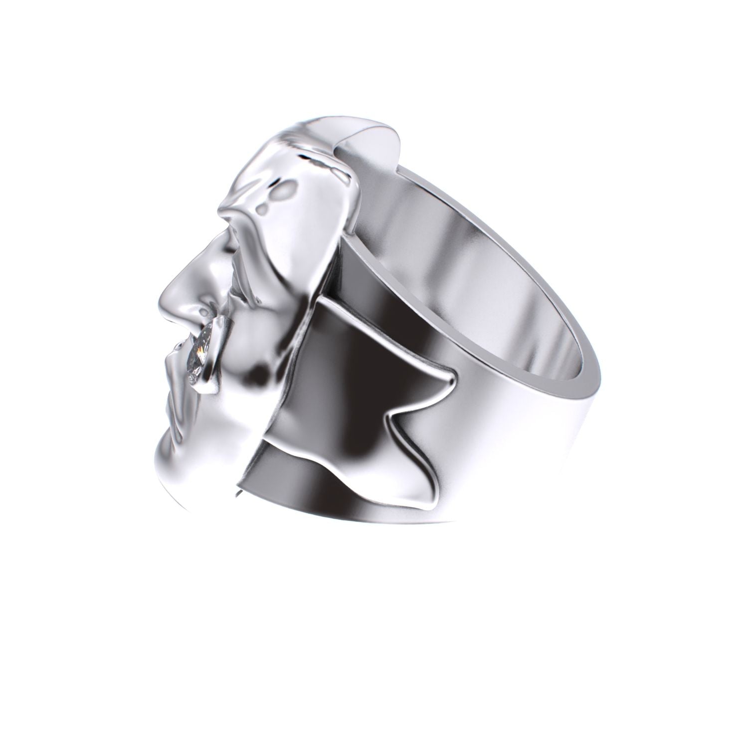 Tear of Resilience Ring - Moissanite - 925 Silver - BeckonJewel