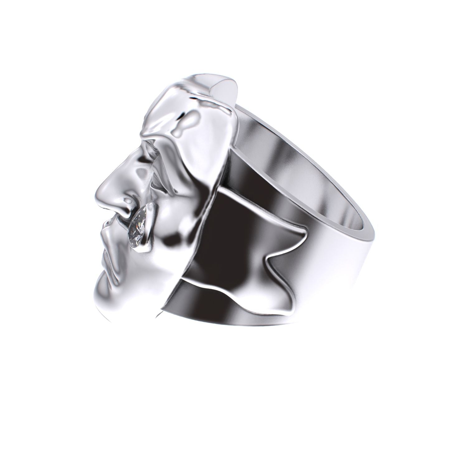 Tear of Resilience Ring - Moissanite - 925 Silver - BeckonJewel