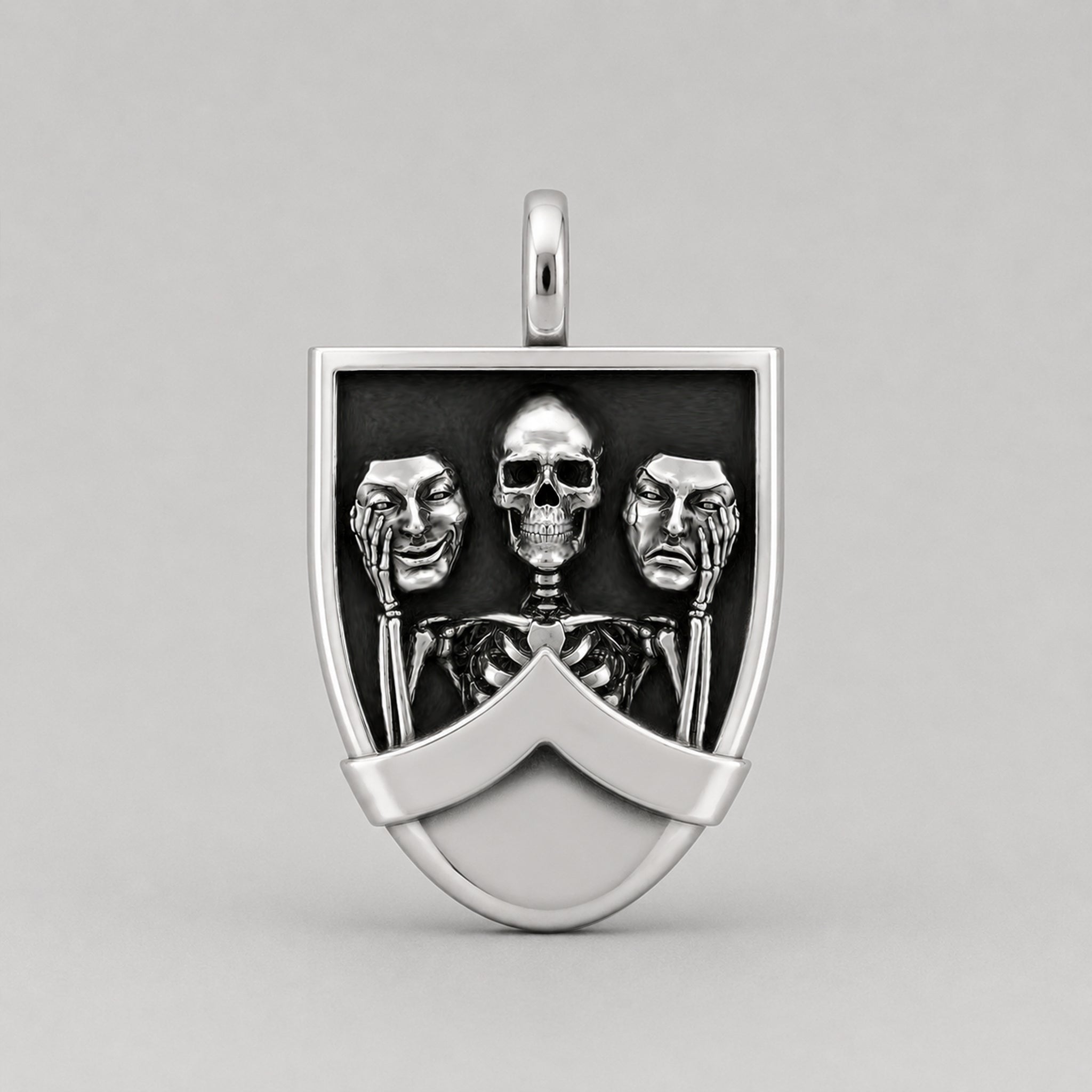 The Duality Pendant - Sterling silver - BeckonJewel