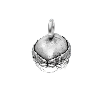 The Fallen Empire - 925 Silver Crowned Skull Pendant - BeckonJewel