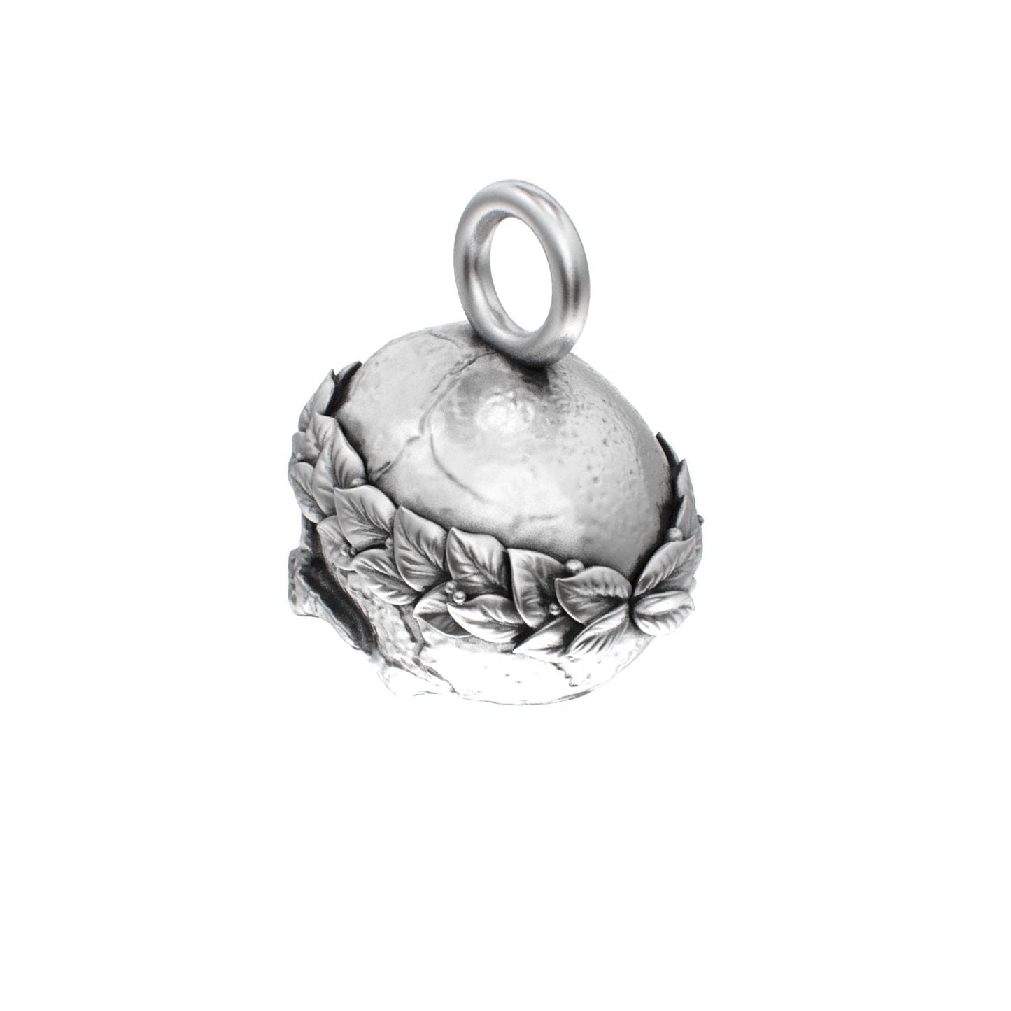 The Fallen Empire - 925 Silver Crowned Skull Pendant - BeckonJewel