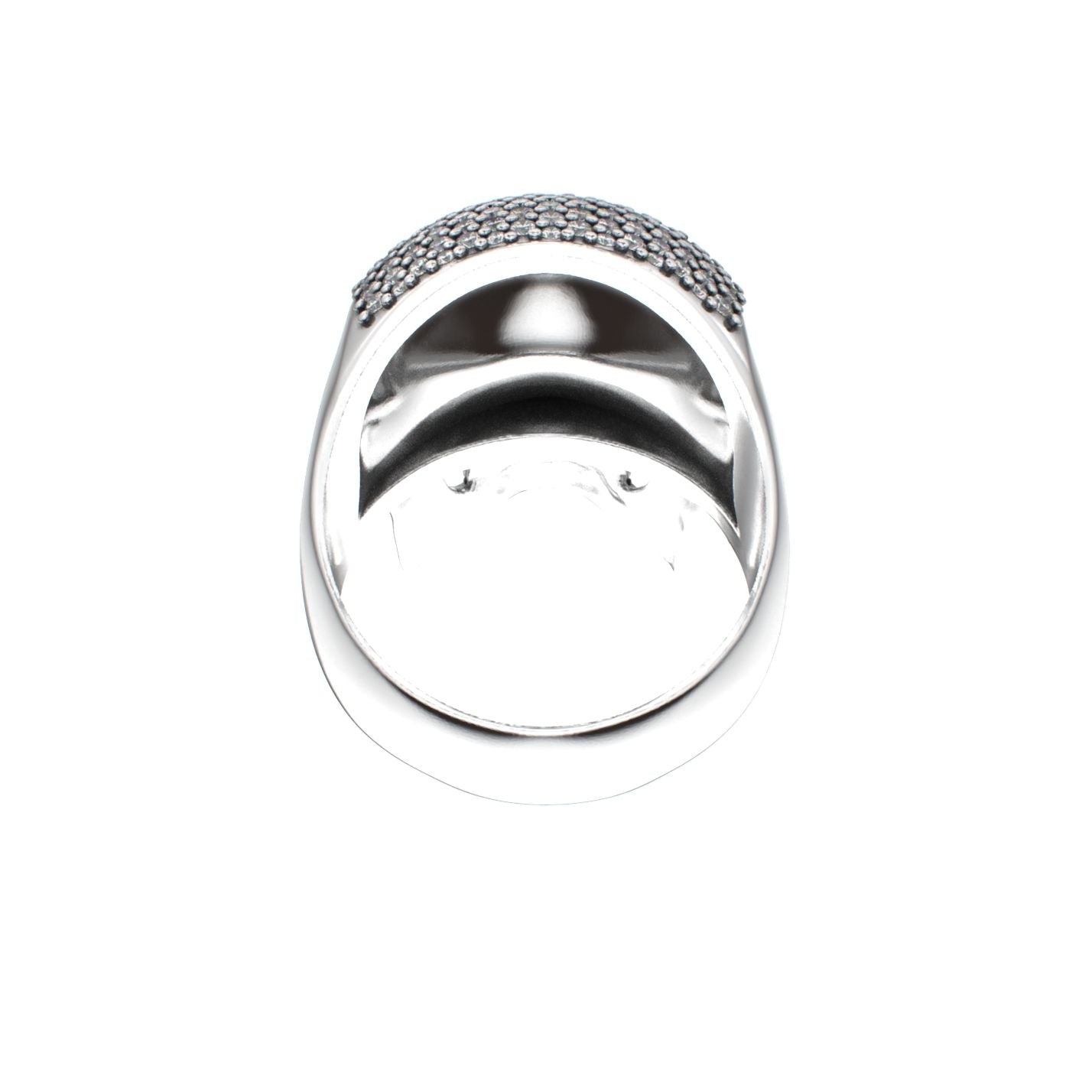 The PodFather Ring - Silver Edition: A Subtle Symphony - BeckonJewel