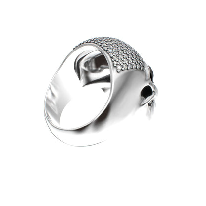 The PodFather Ring - Silver Edition: A Subtle Symphony - BeckonJewel