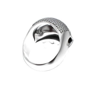 The PodFather Ring - Silver Edition: A Subtle Symphony - BeckonJewel