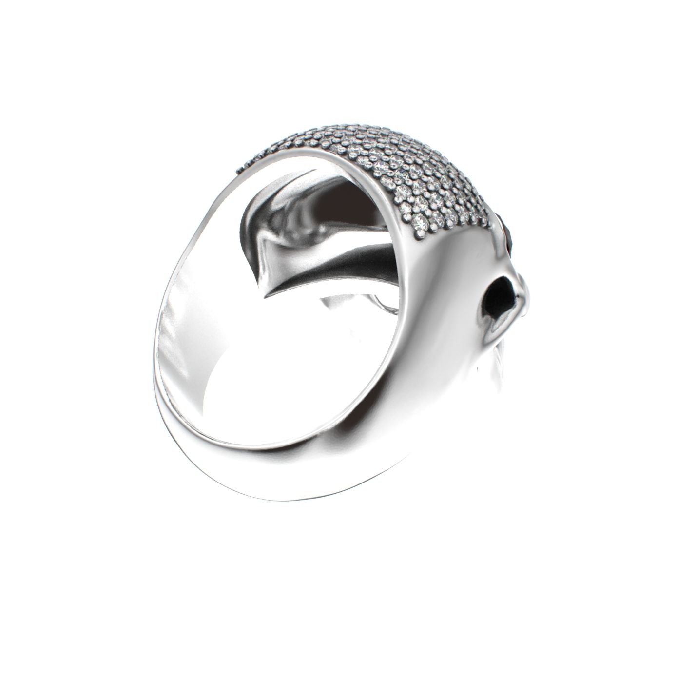 The PodFather Ring - Silver Edition: A Subtle Symphony - BeckonJewel