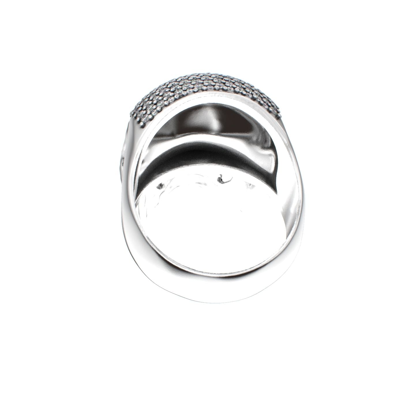 The PodFather Ring - Silver Edition: A Subtle Symphony - BeckonJewel