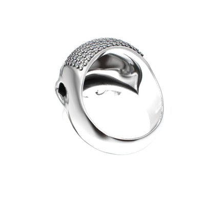 The PodFather Ring - Silver Edition: A Subtle Symphony - BeckonJewel