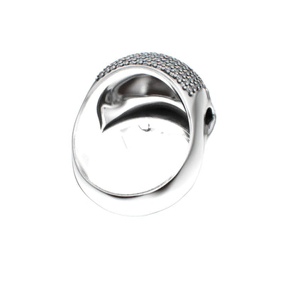 The PodFather Ring - Silver Edition: A Subtle Symphony - BeckonJewel