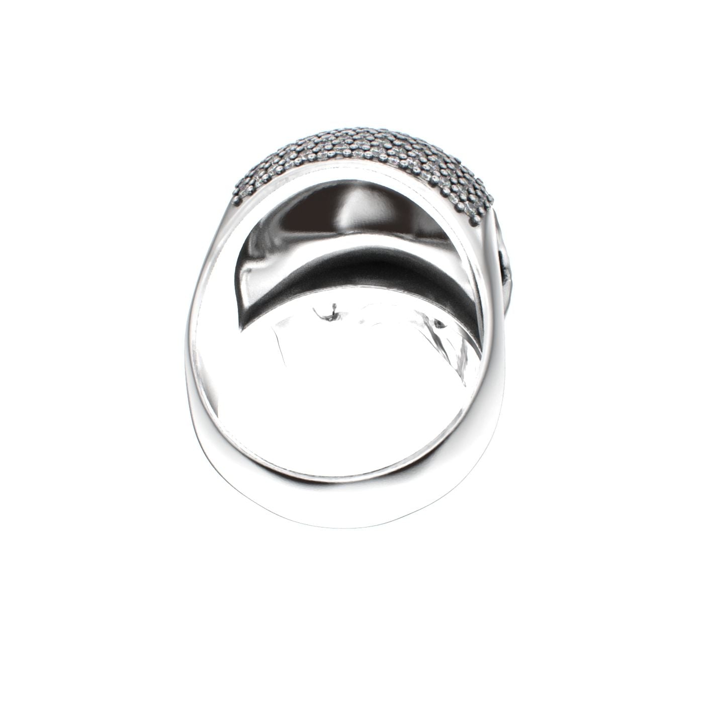 The PodFather Ring - Silver Edition: A Subtle Symphony - BeckonJewel