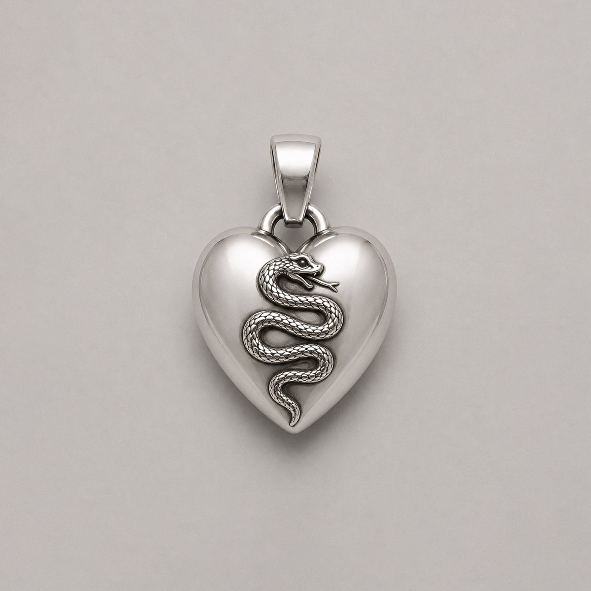 THE TEMPTATION HEART PENDANT – STERLING SILVER - BeckonJewel